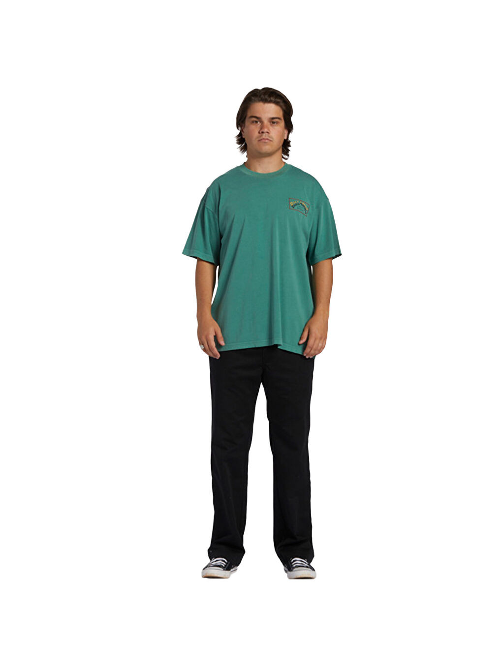 Arch Wave Tees Erkek Yeşil Tişört-4