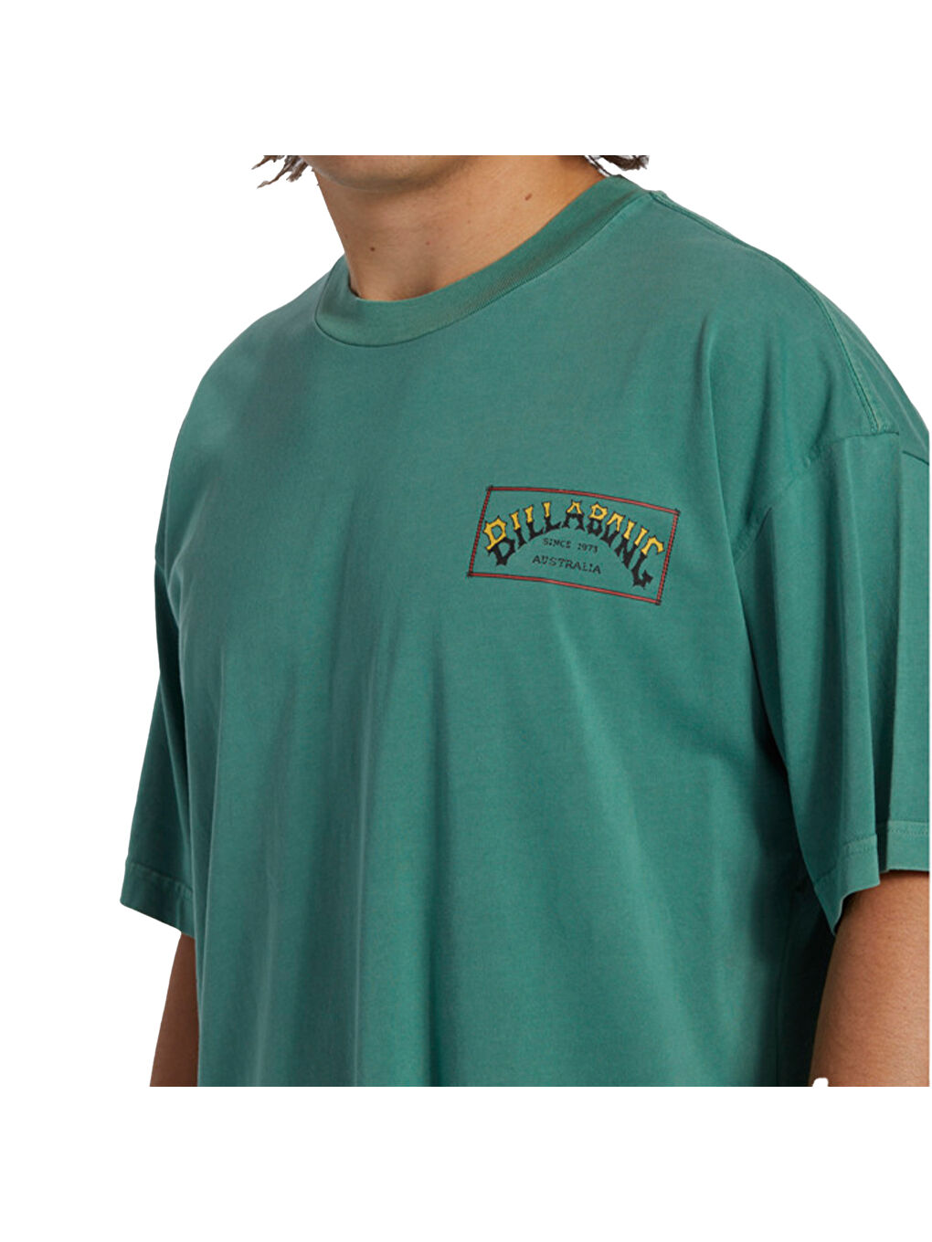 Arch Wave Tees Erkek Yeşil Tişört-5