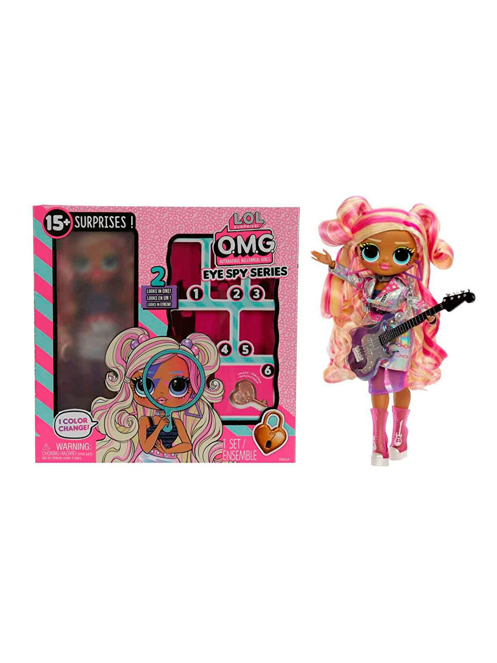 OMG Tatlı Casus Bebekleri Rock Yıldızı Jordan Boltz Bebeği 542681