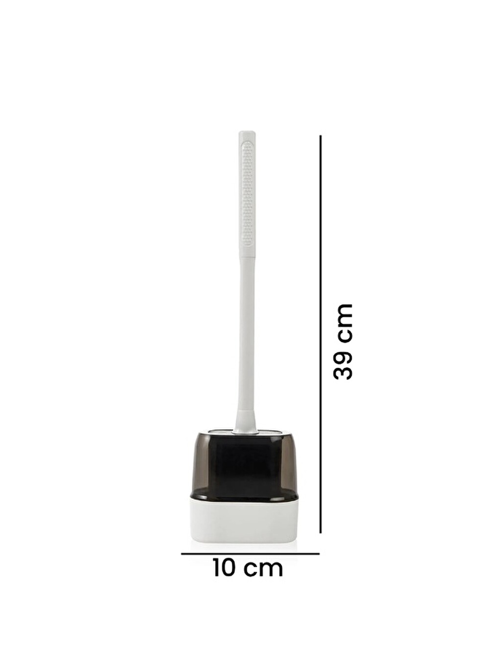 Karışık Slim Oval Tuvalet Fırçası - Asorti - 39 cm-5