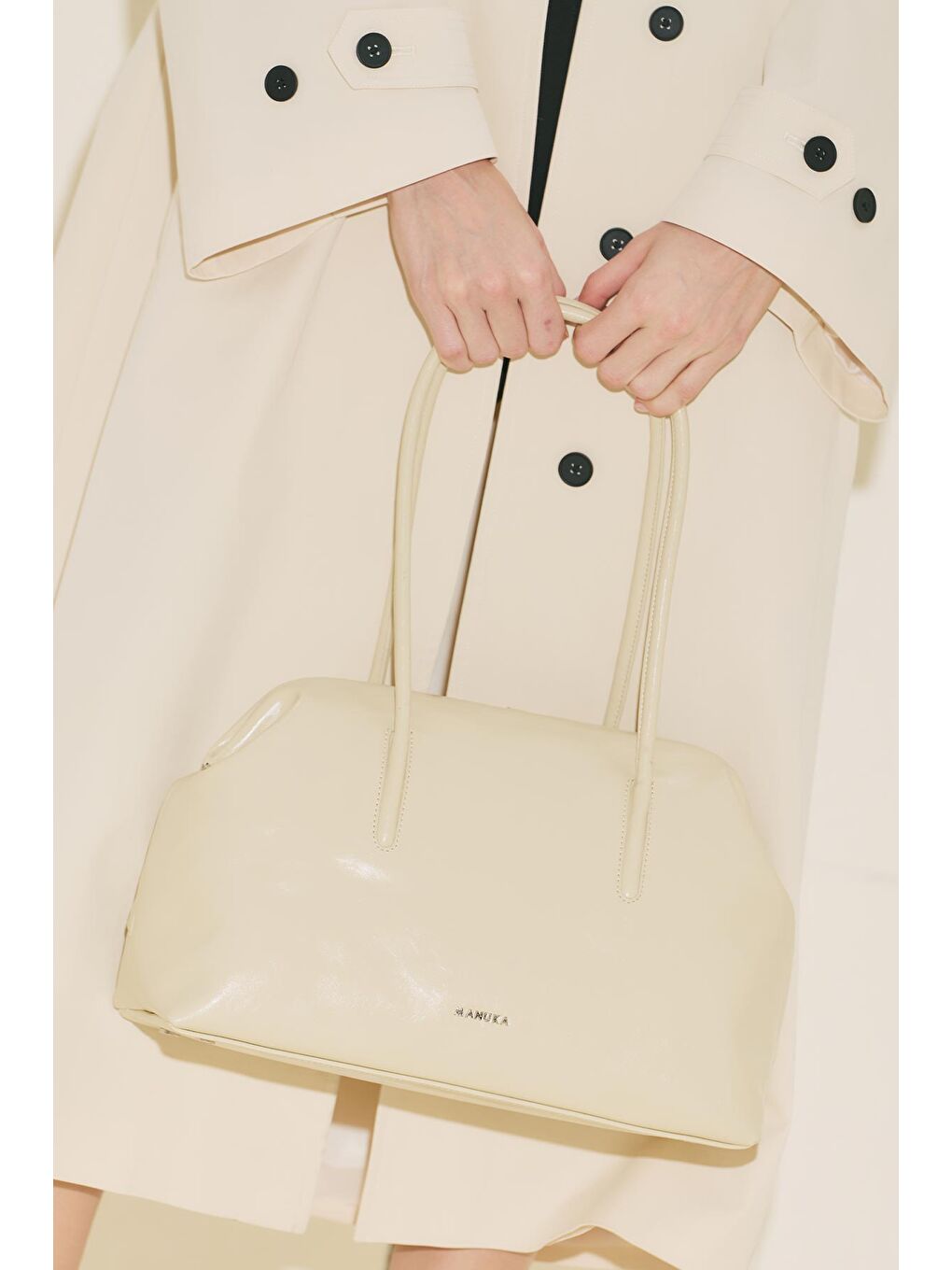 Agnes Cıty Çanta Bej-8