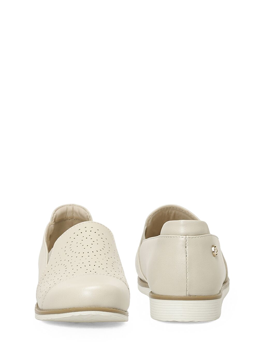 167500.Z6FX Bej Kadın Düz Ayakkabı-4