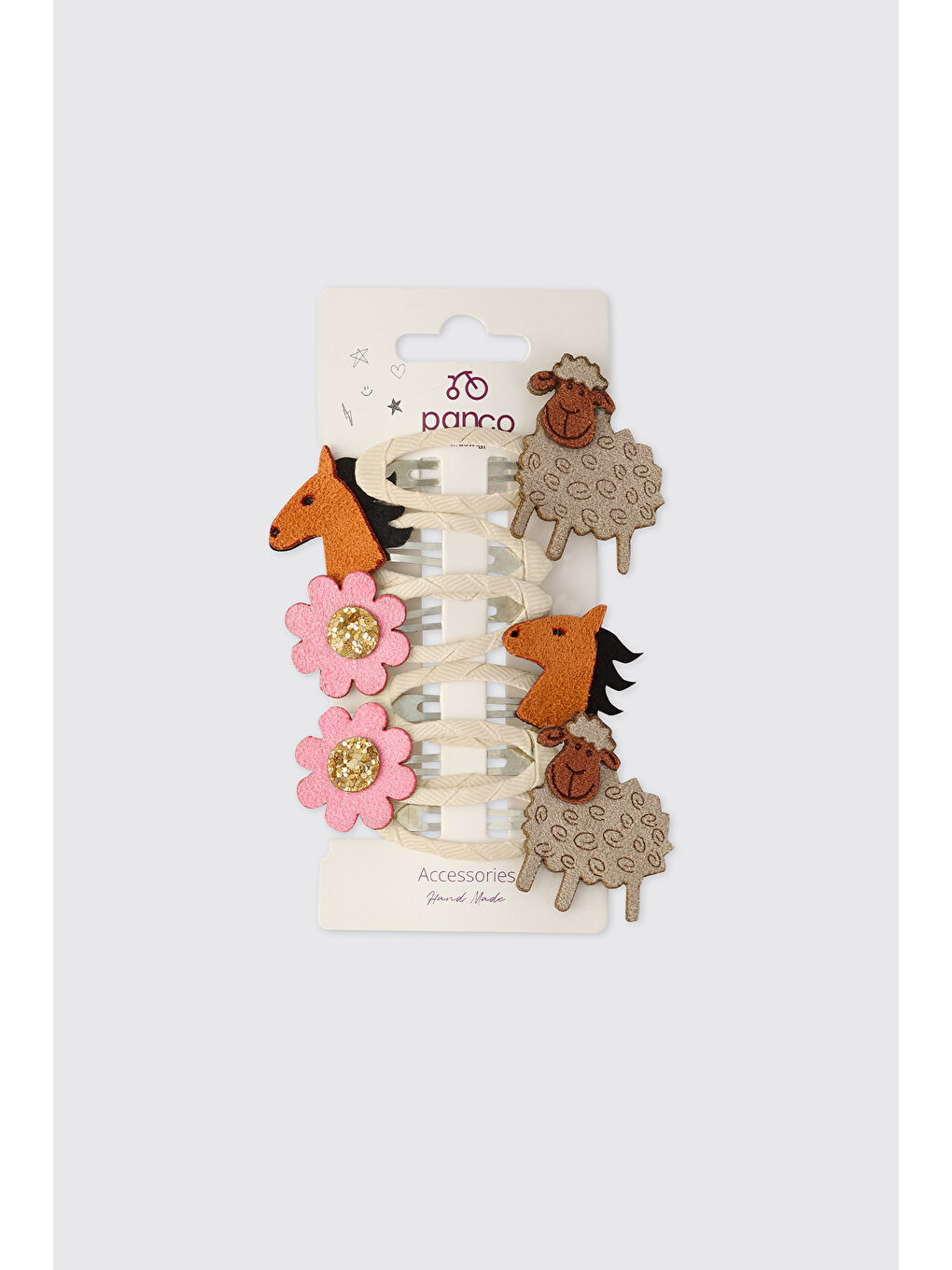 Karışık Kız Bebek Figürlü Çıtçıt Toka Seti-1