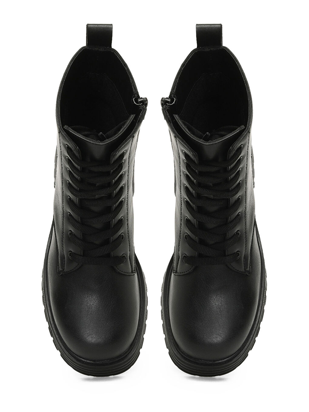 TRX24K-683 4PR Siyah Kadın Topuklu Bot-3