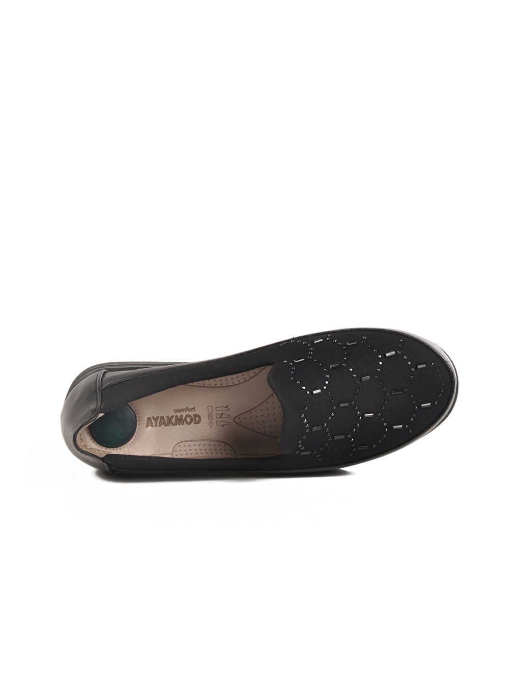 Siyah Jel Taban Anatomik Kadın Casual Ayakkabı 234 Z-3