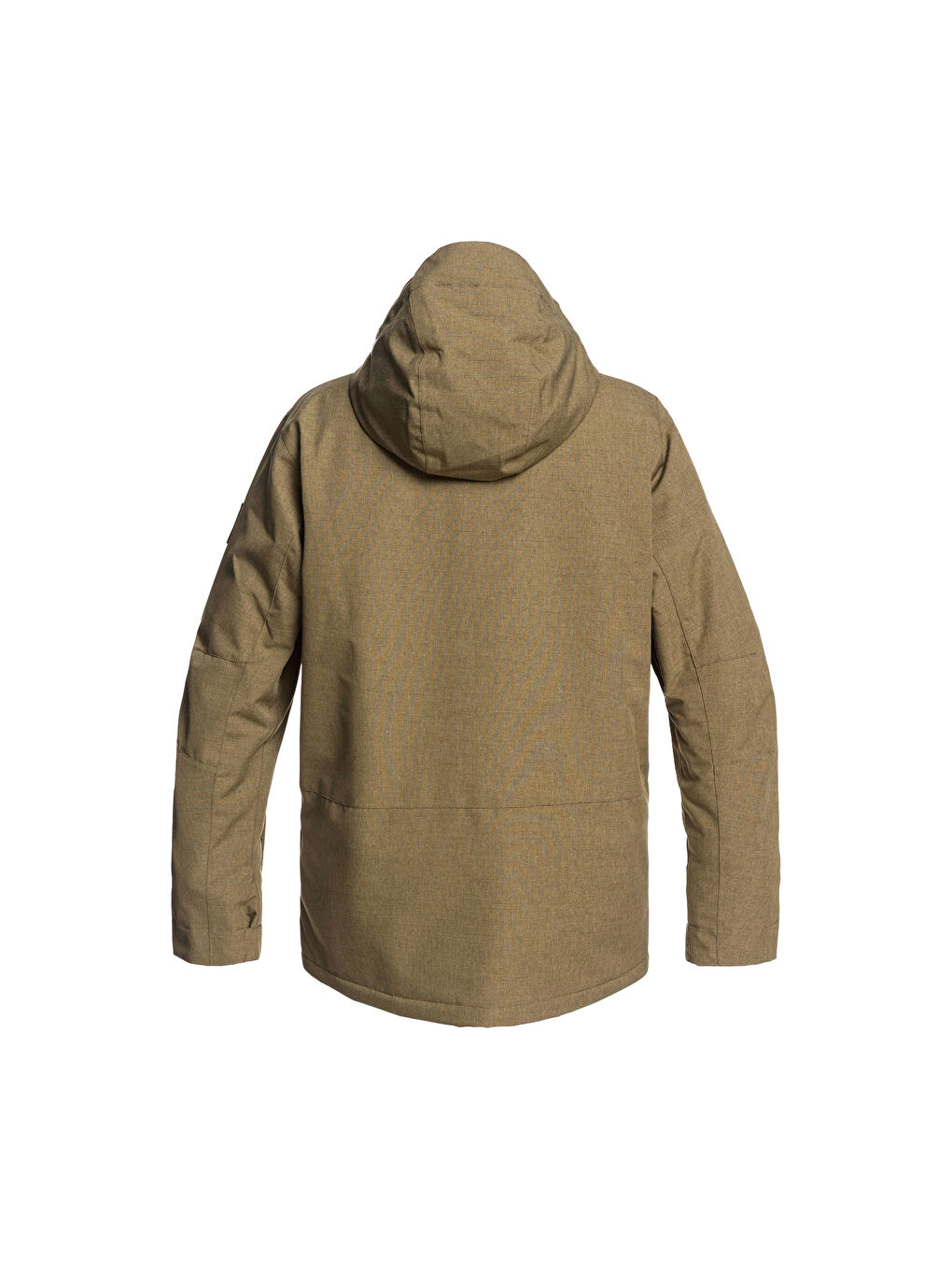 Haki Mission Solid Jk Erkek Kahverengi Snowboard Ceketi-2