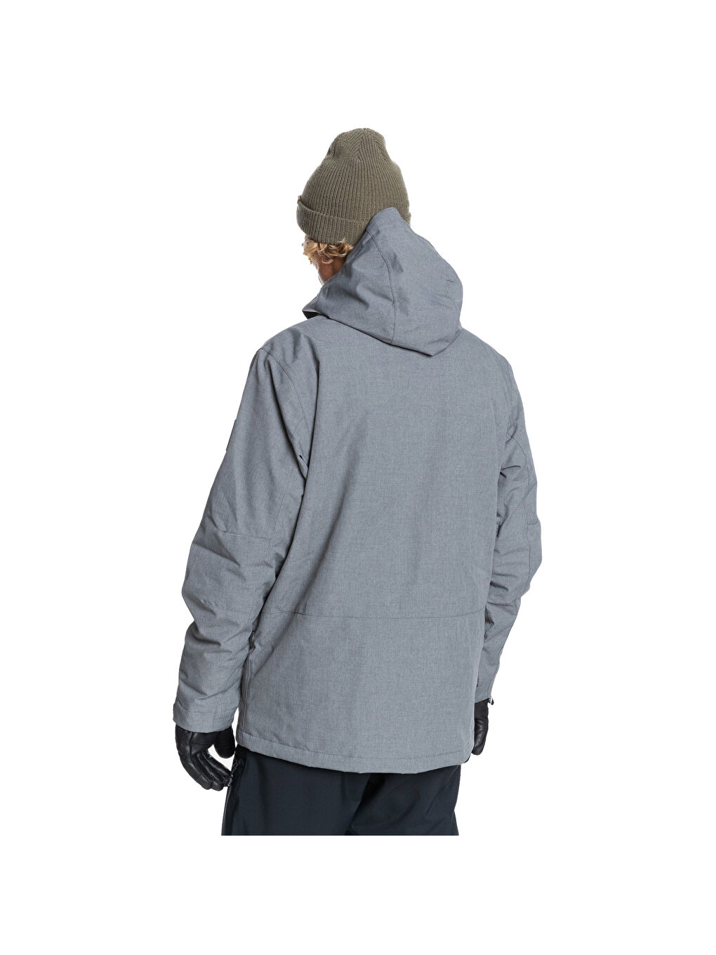 Mission Solid Jk Erkek Gri Snowboard Ceketi-7