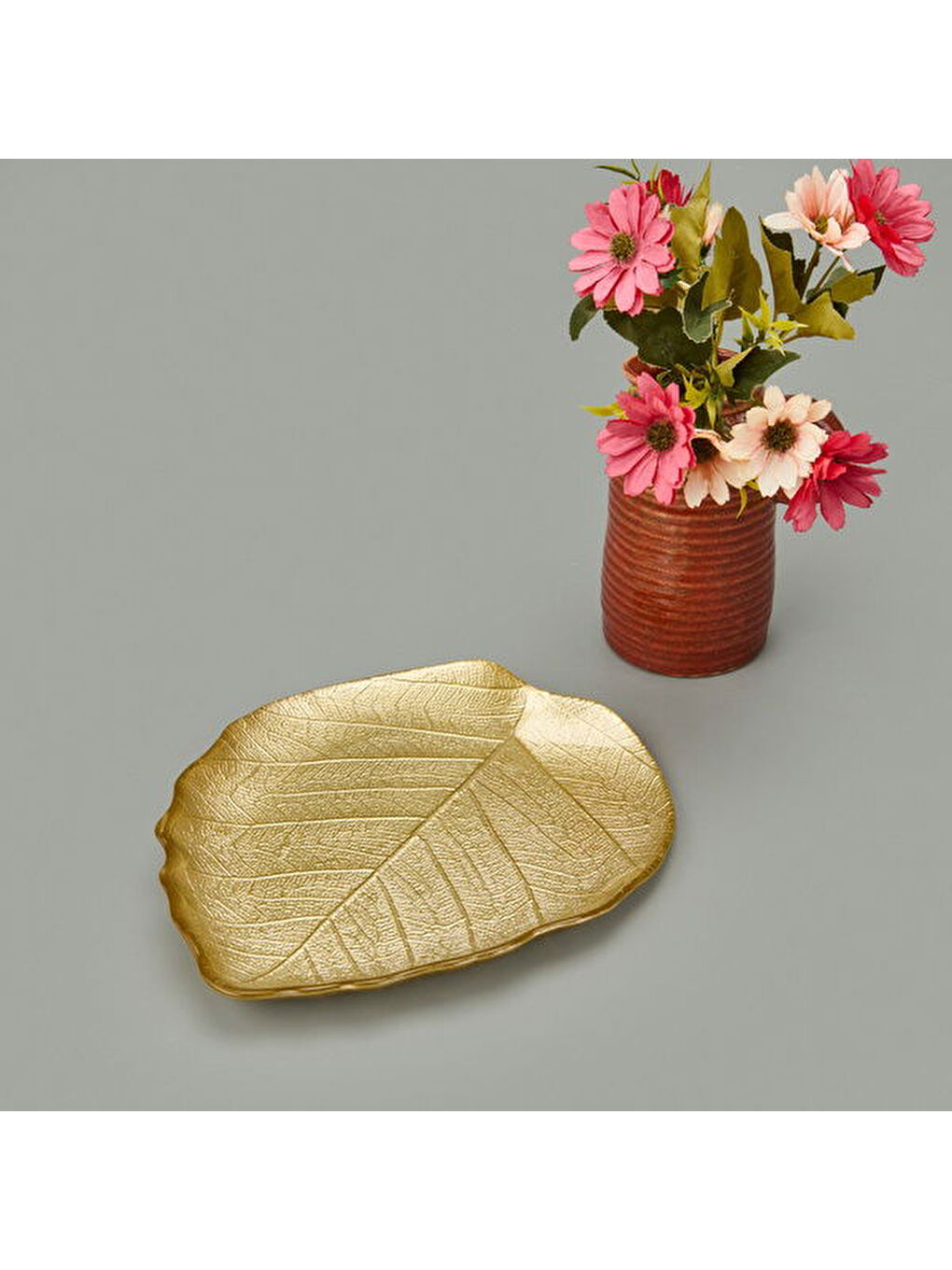 Sarı Deco Maja Dekoratif Tabak - Gold - 28 cm-1