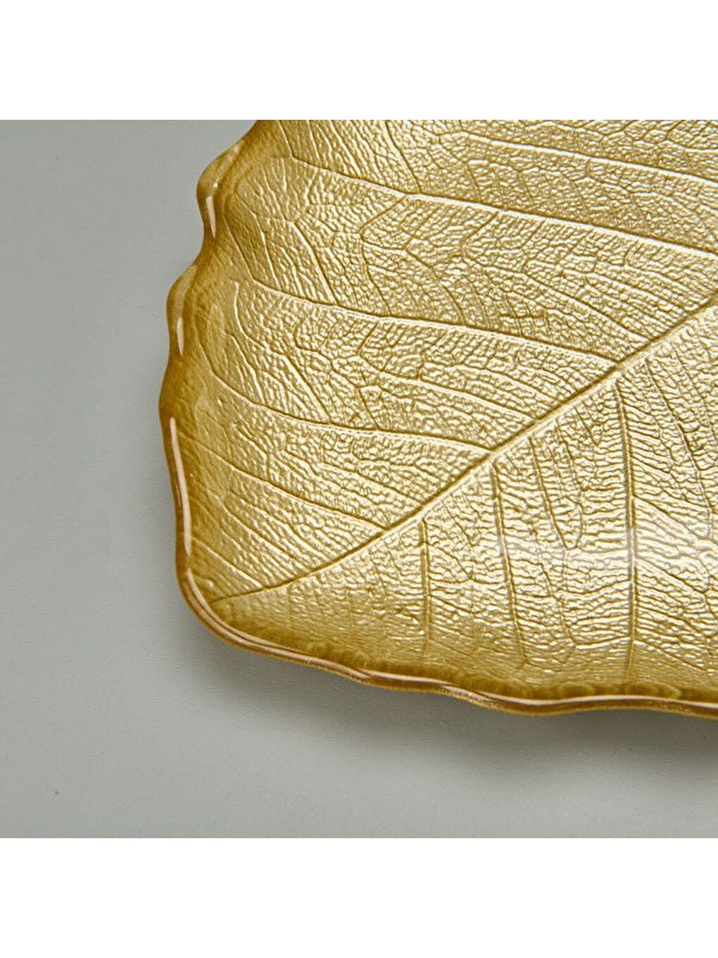 Sarı Deco Maja Dekoratif Tabak - Gold - 28 cm-3