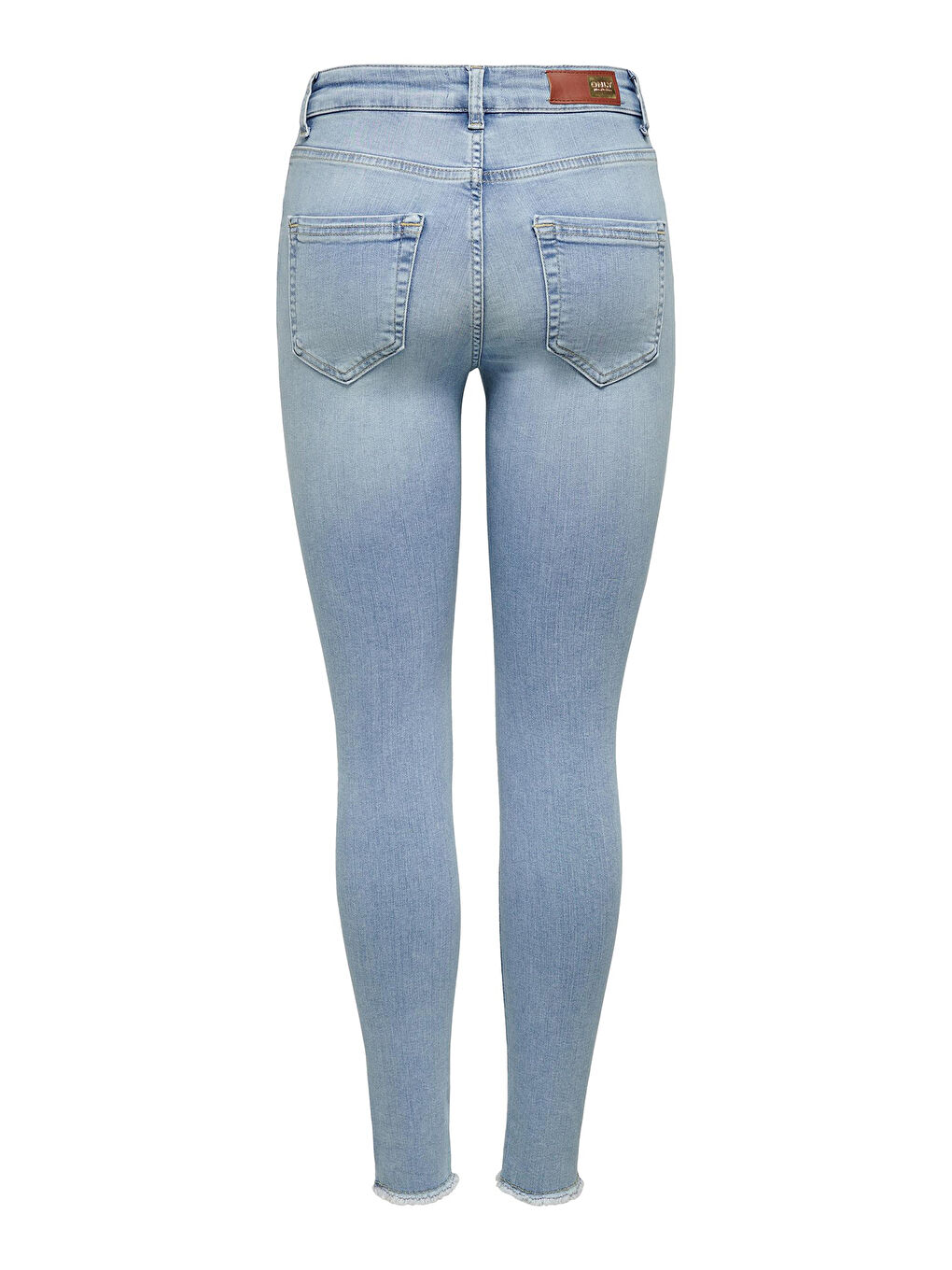 Only Açık Mavi Onlblush Pamuklu Normal Bel Skinny Fit Dar Paça Jeans Kadın Jean Pantolon 15164319 - 6