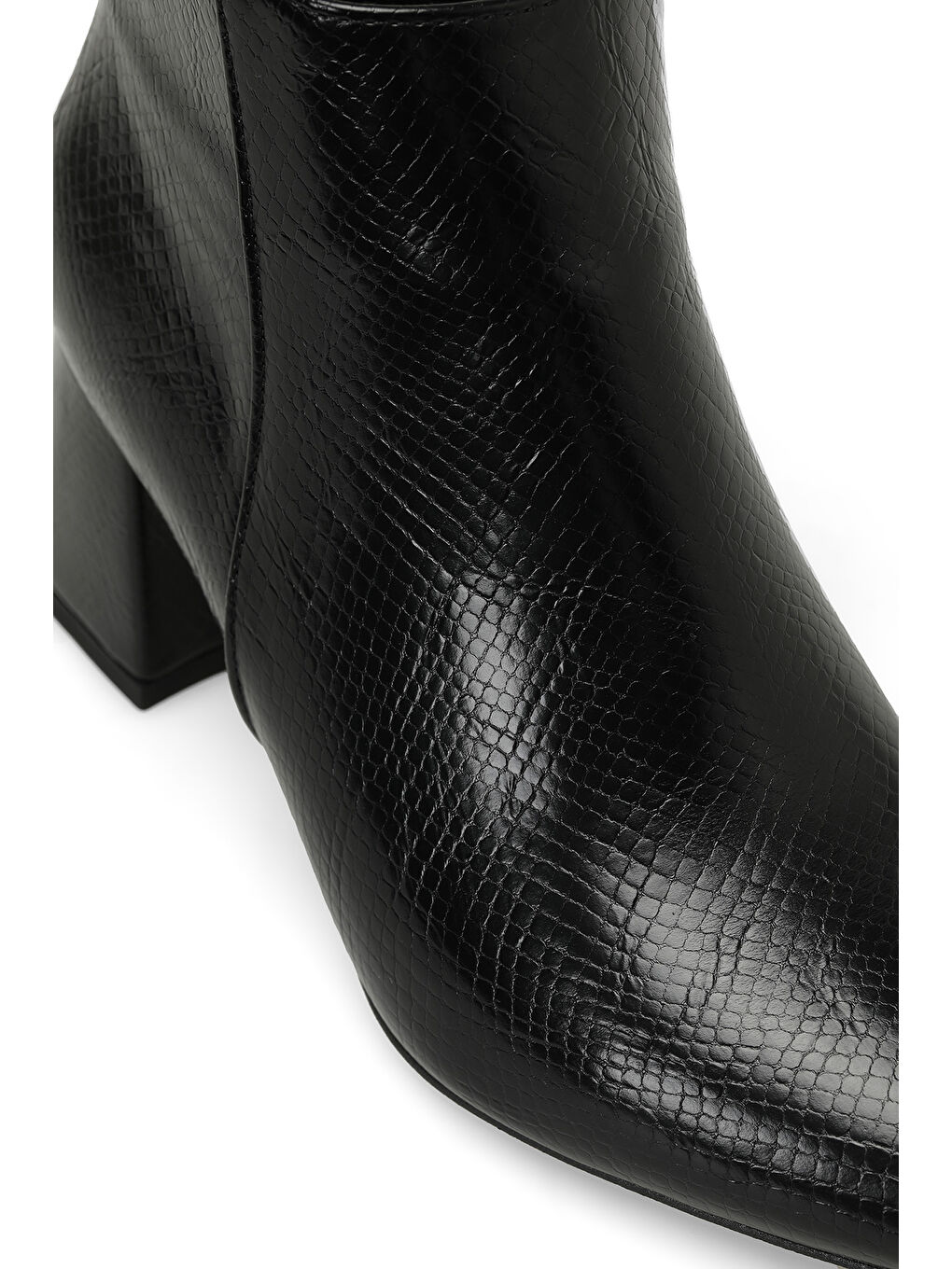 23K-173 3PR Siyah Kadın Topuklu Bot-6