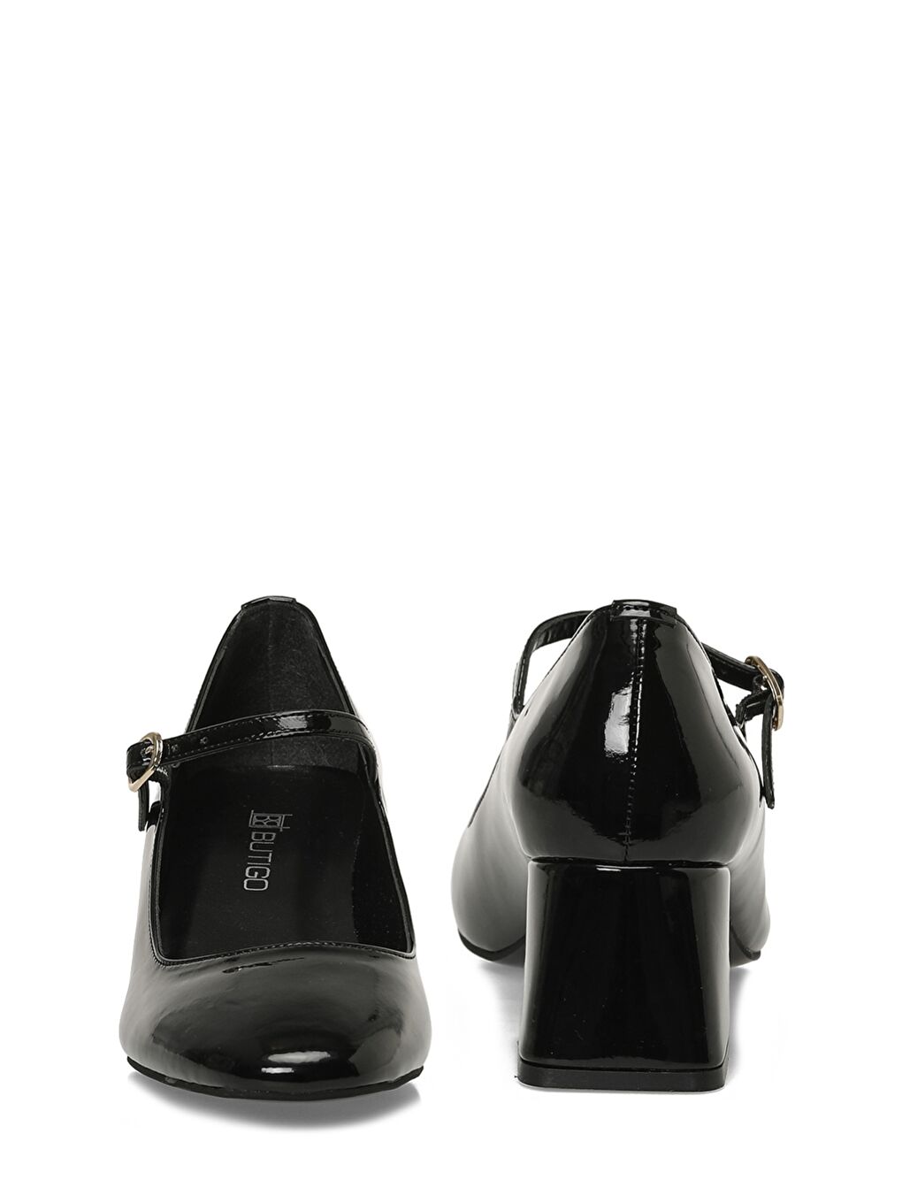 24S-400 6FX Siyah Kadın Topuklu Ayakkabı-4