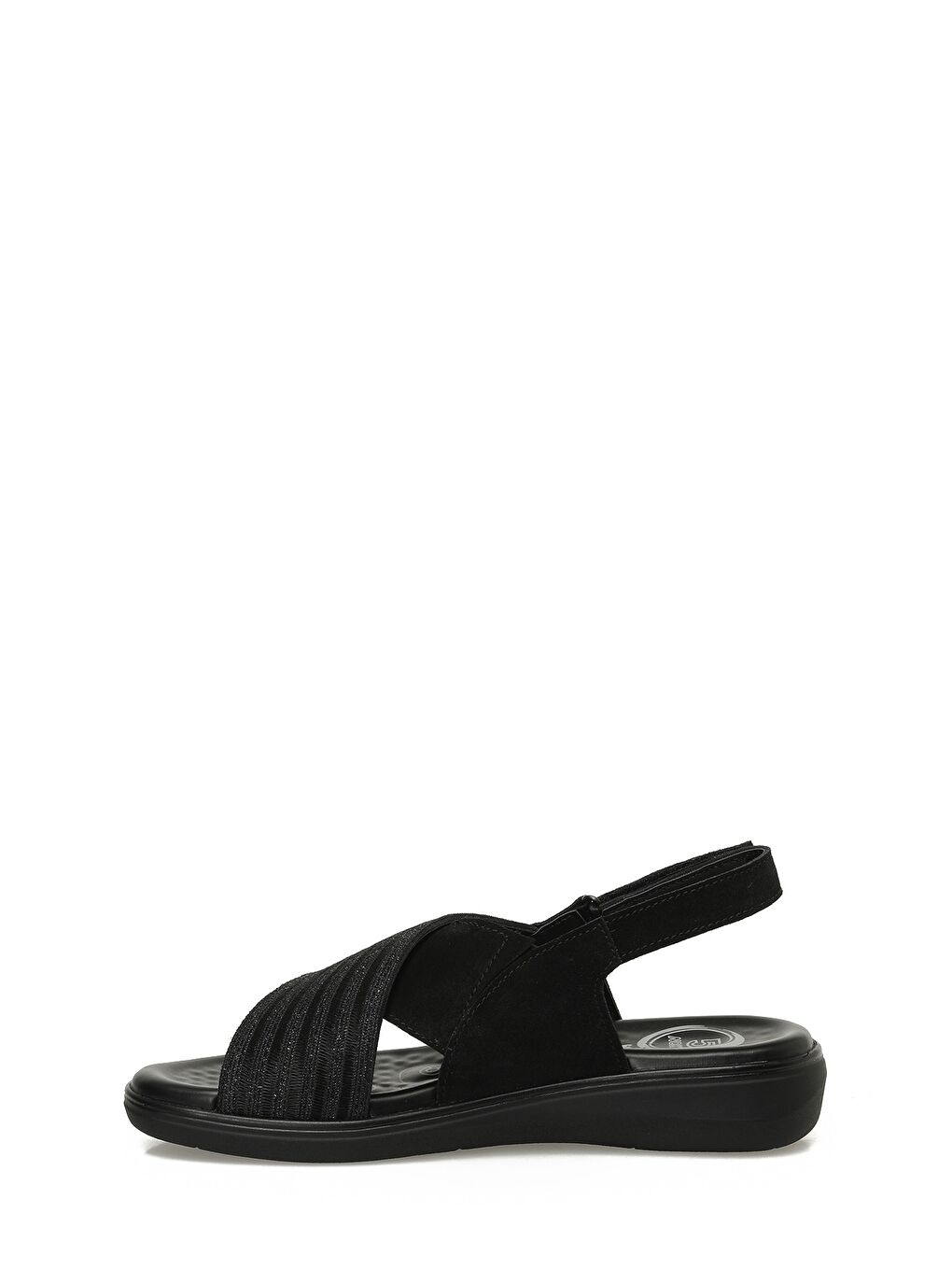 105521.Z5FX Siyah Kadın Comfort Sandalet-2