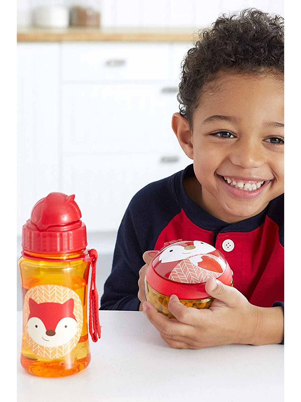 Zoo Kapaklı Çerez Taşıma Kabı Tilki-3