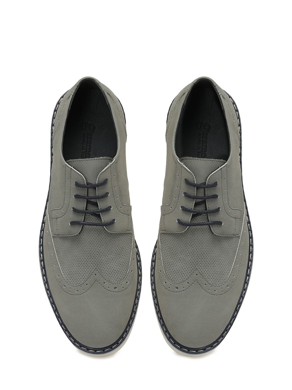 Gri MAE JJ 5FX GRI Erkek Klasik Ayakkabı-3