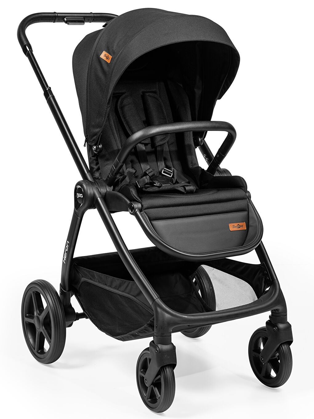 Heron Travel Sistem Bebek Arabası Siyah-10