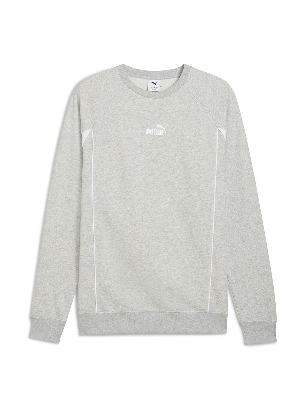 Sport Crew Erkek Gri Bisiklet Yaka Sweatshirt-3