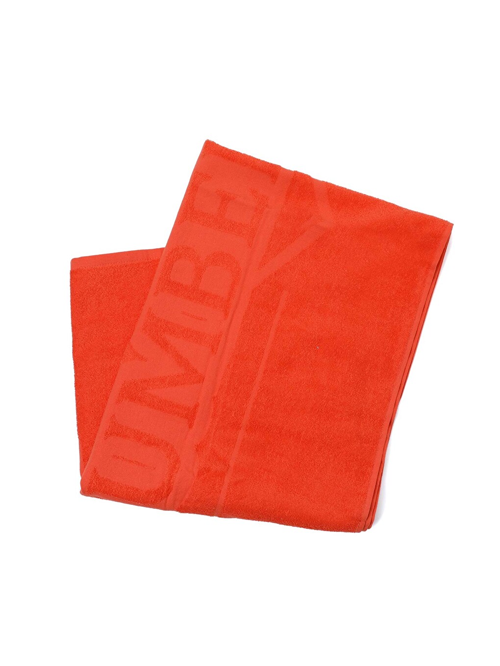 Kırmızı Plaj Havlusu Unisex Nar Çiçeği Flat Upd-1