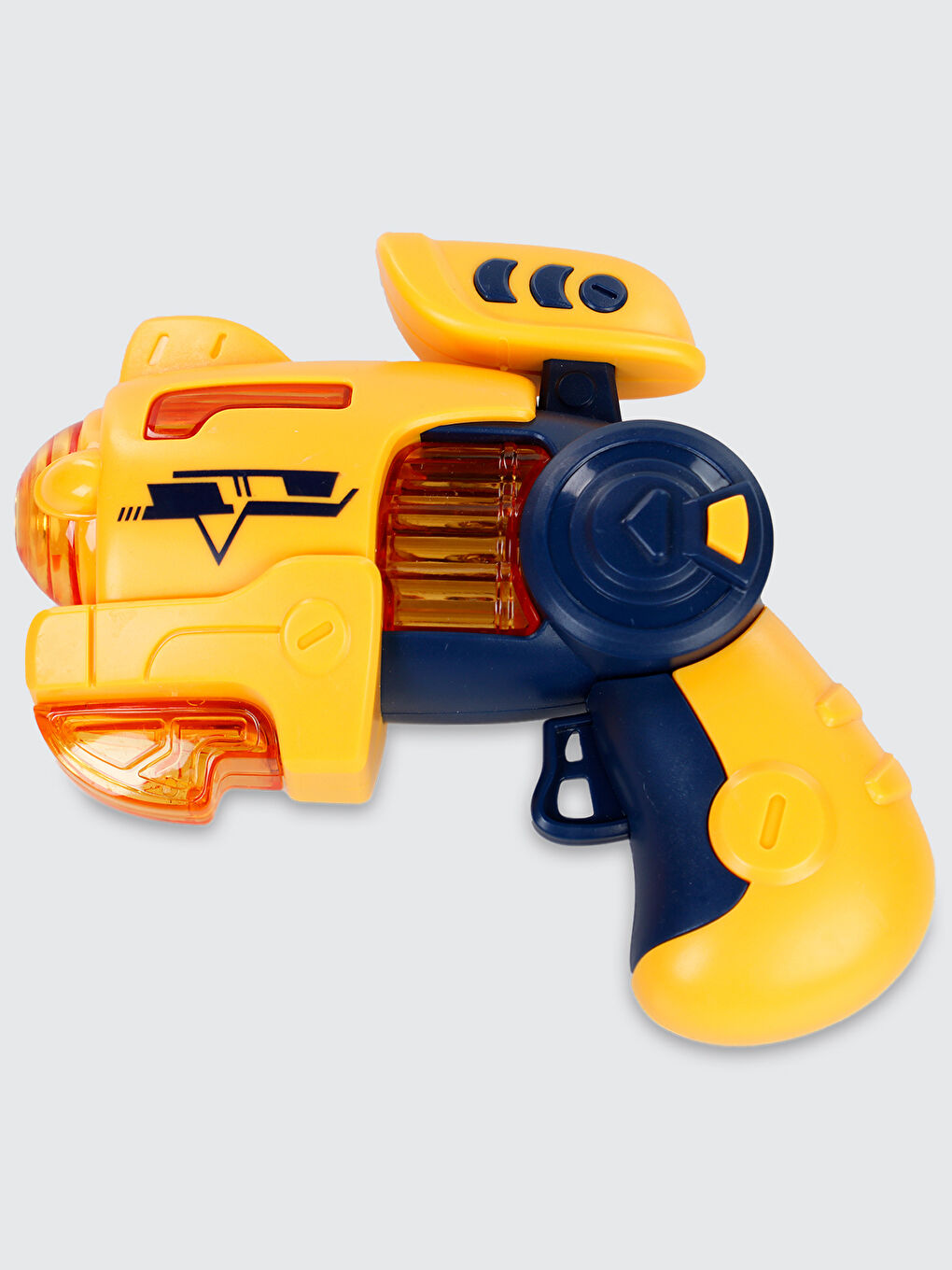 Işıklı Ve Sesli Projeksiyonlu Tabanca Sarı