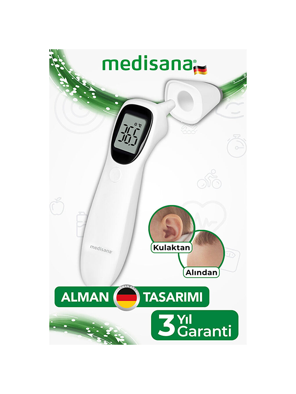 48613 Alından ve Kulaktan Temassız Ateş Ölçer-2