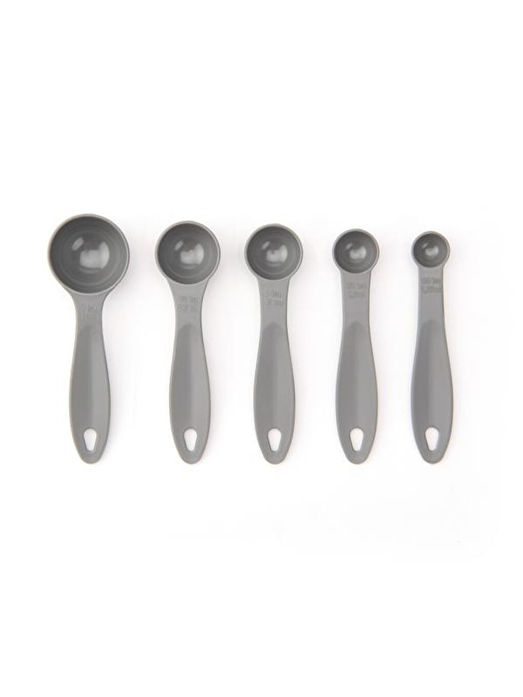 Karışık 5'li Ölçü Kaşığı Seti - Asorti