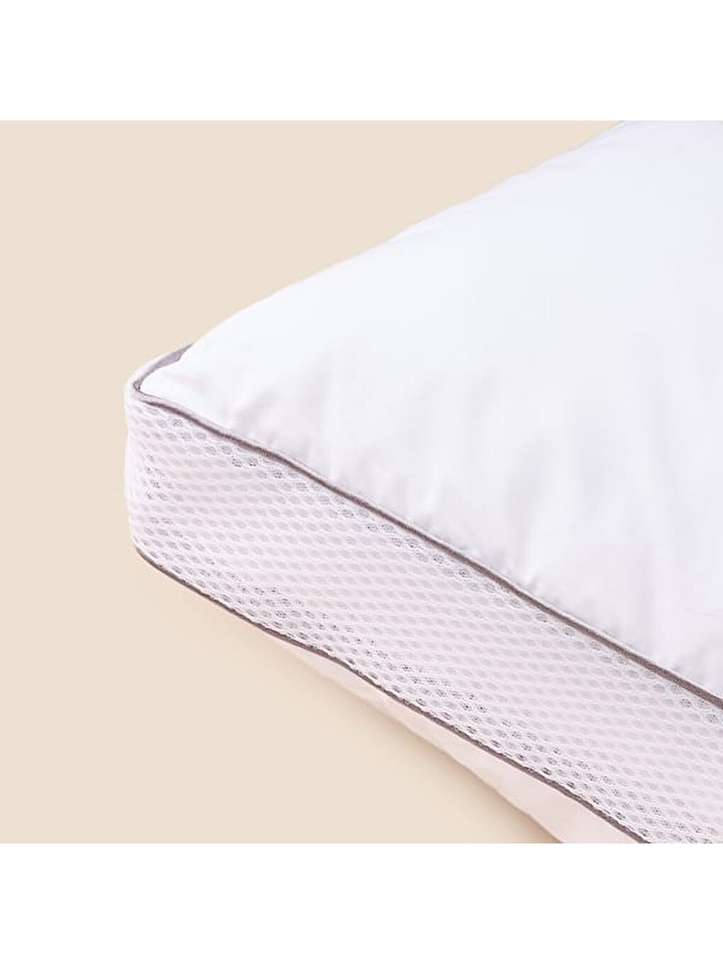 Soft Klimalı Kanguru Yastık - Beyaz - 50x70 cm-4