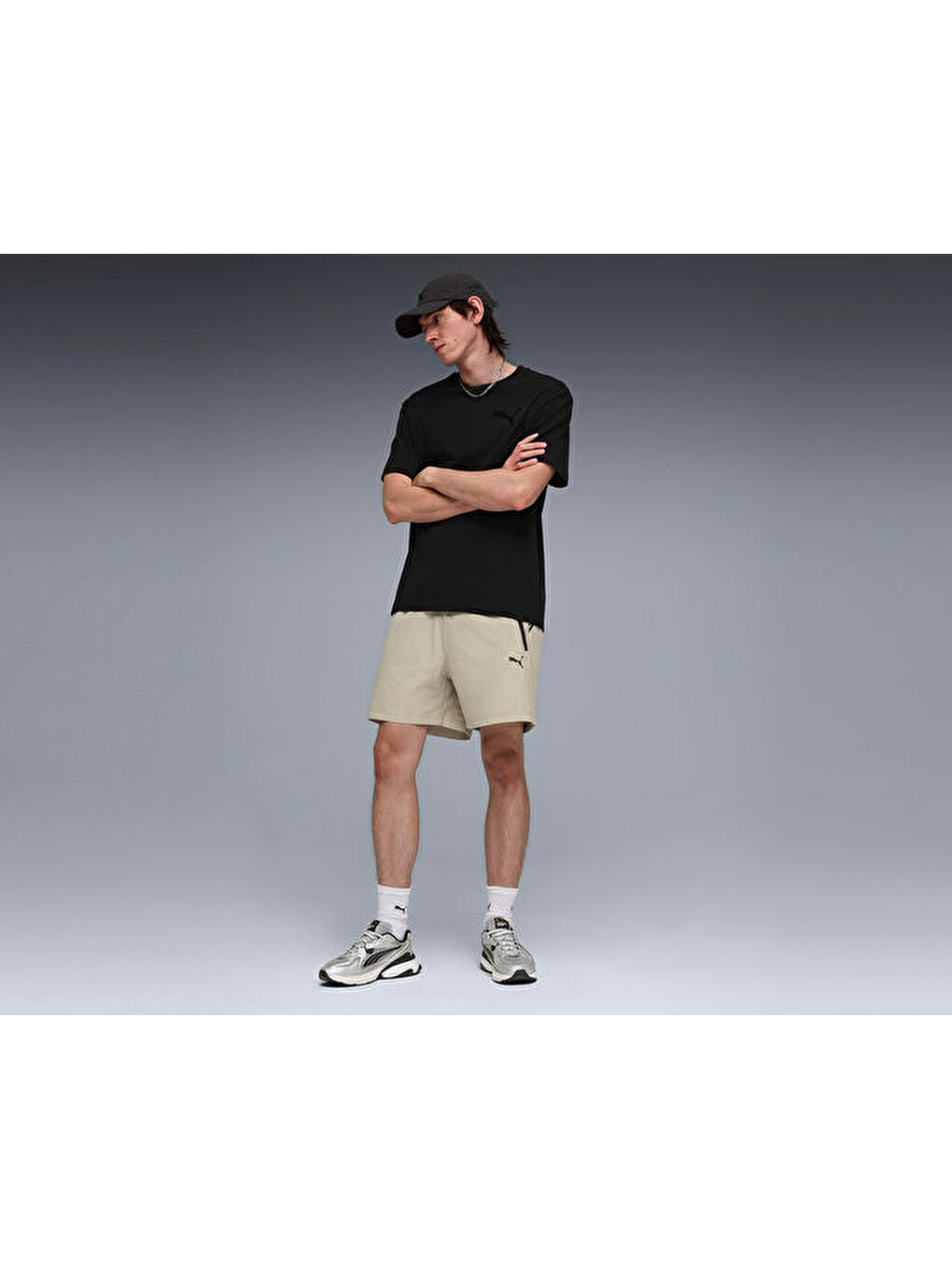 Pumatech Shorts 6" Wv Erkek Günlük Şort 63442161 Gri-4