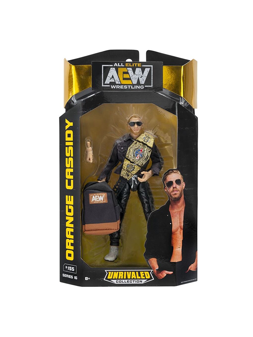 AEW Karakterleri Model Aksiyon Figürler S16 Orange Cassidy 155-4