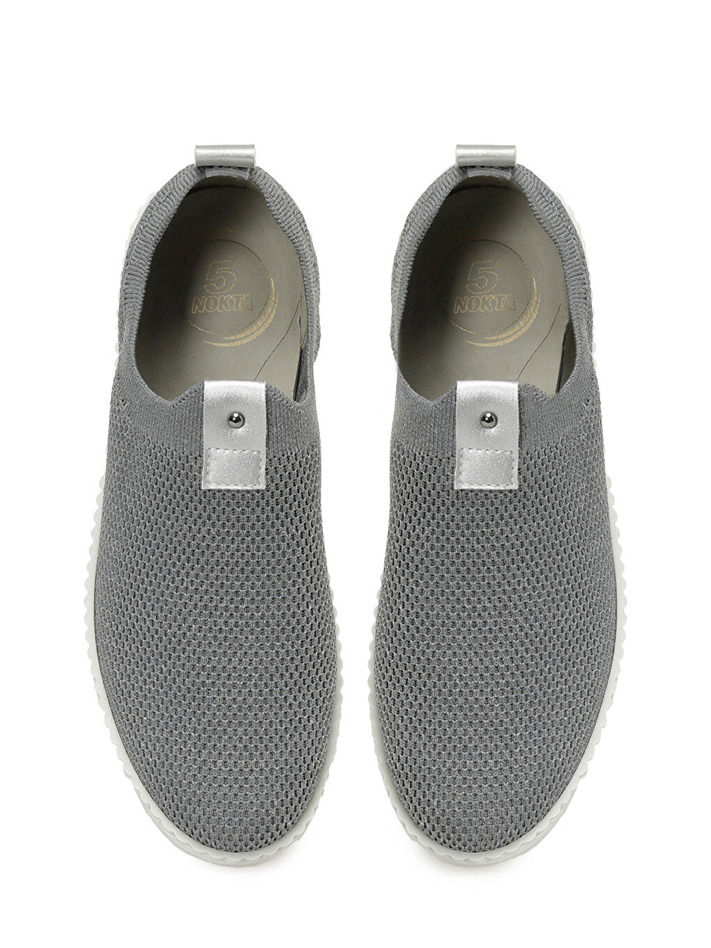 105476.Z5FX Gri Kadın Comfort Ayakkabı-3