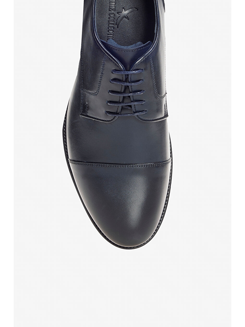 Erkek Lacivert %100 Deri Klasik Ayakkabı-2
