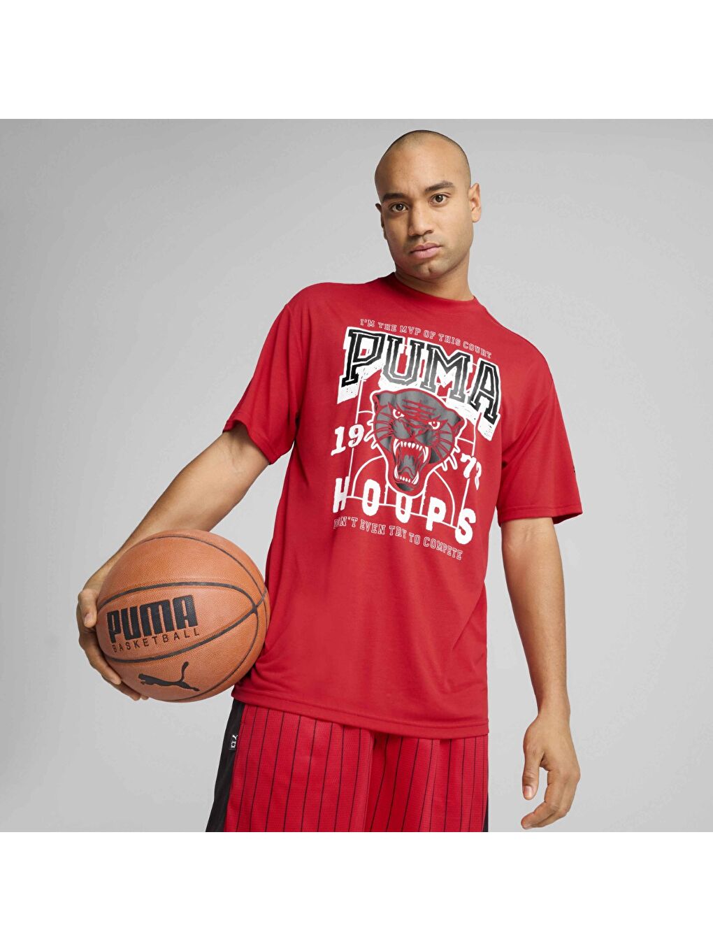 Rival Rage 4 Erkek Kırmızı Yuvarlak Yaka Tişört