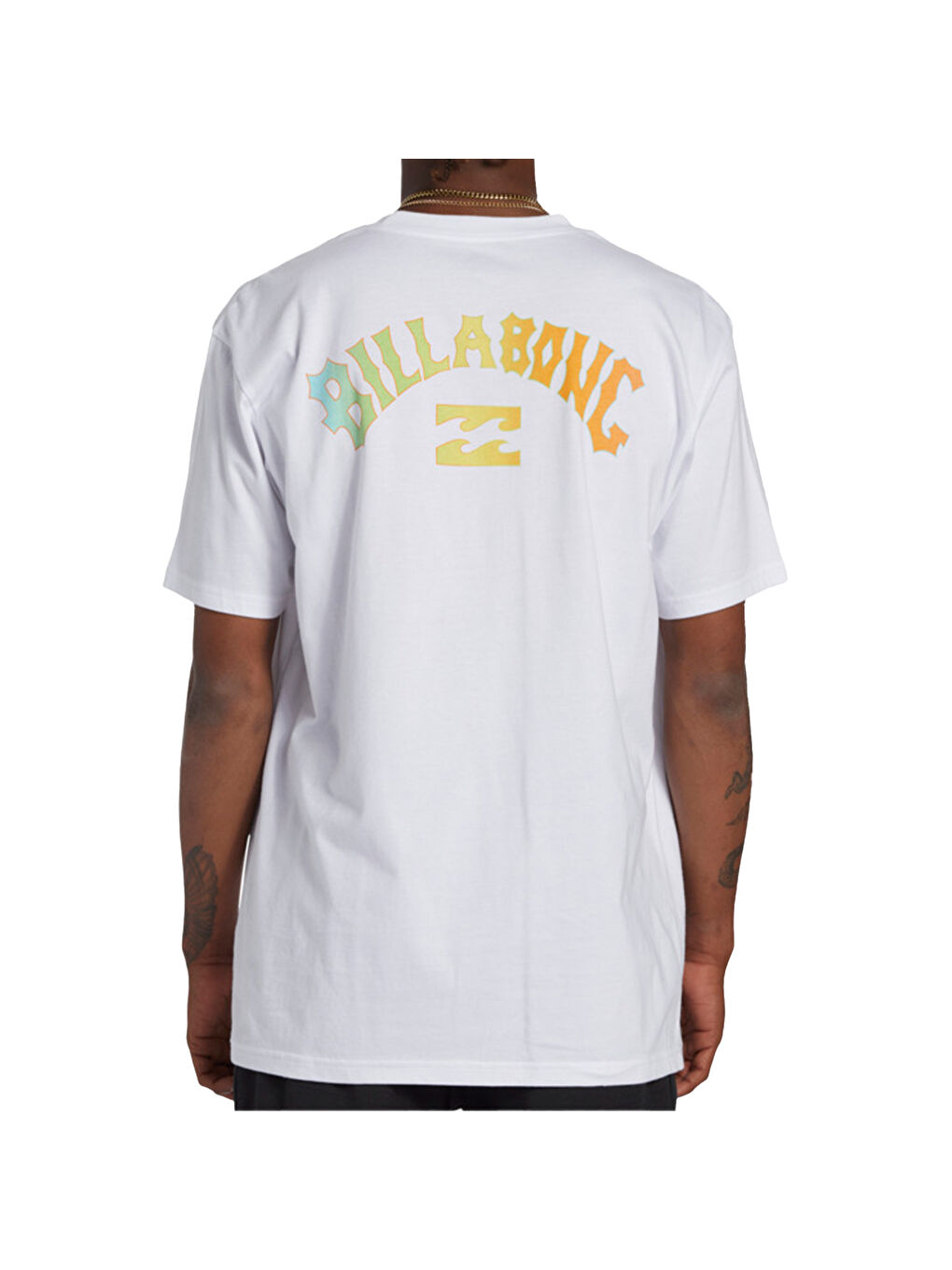 Arch Fill Tees Erkek Beyaz Tişört-3