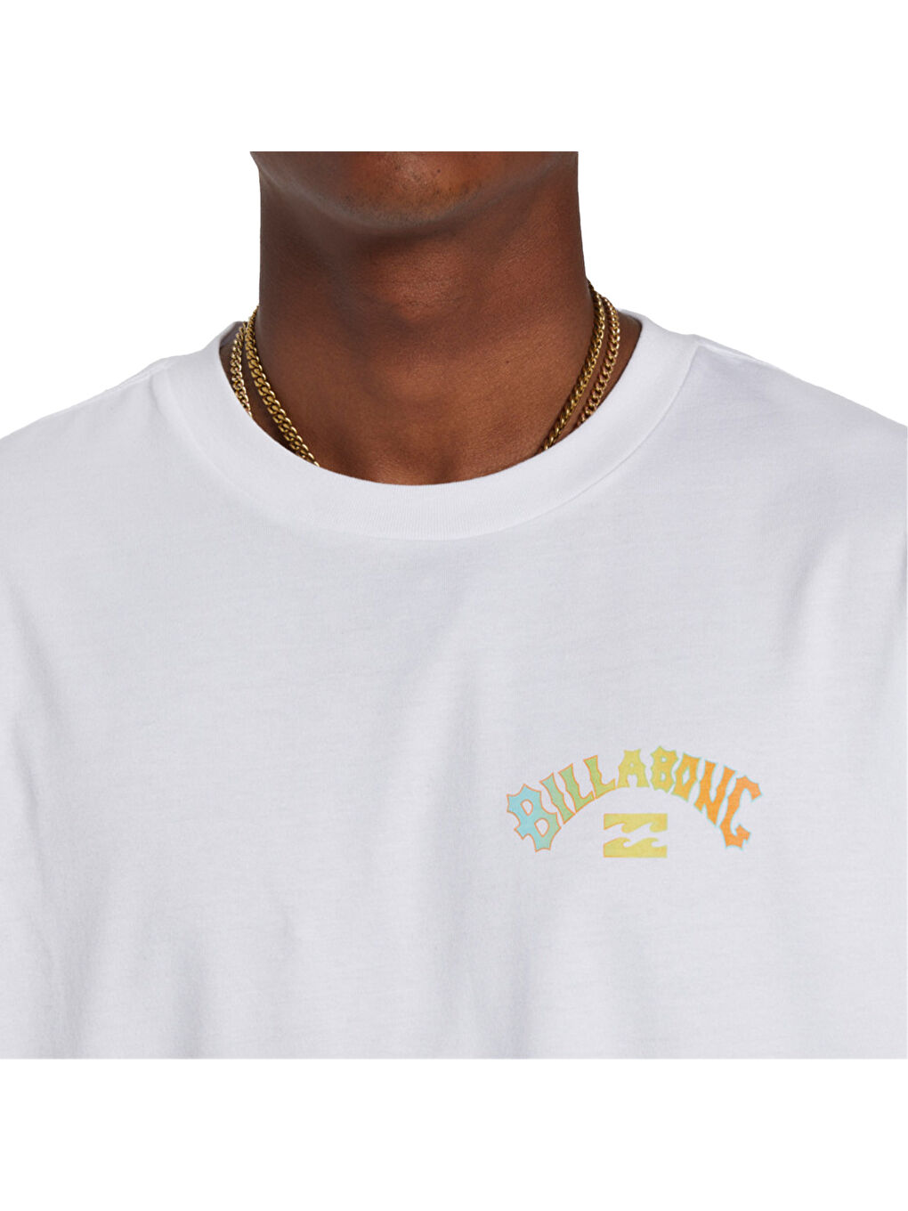 Arch Fill Tees Erkek Beyaz Tişört-5