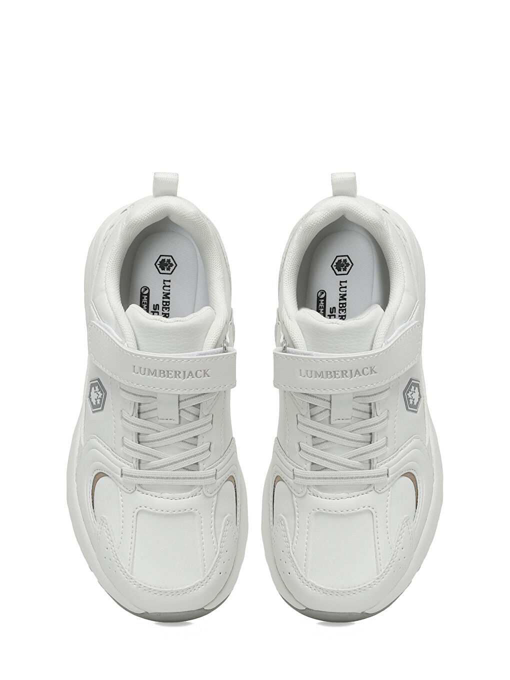 POL PU JR 5PR Beyaz Kız Çocuk Spor Ayakkabı-3