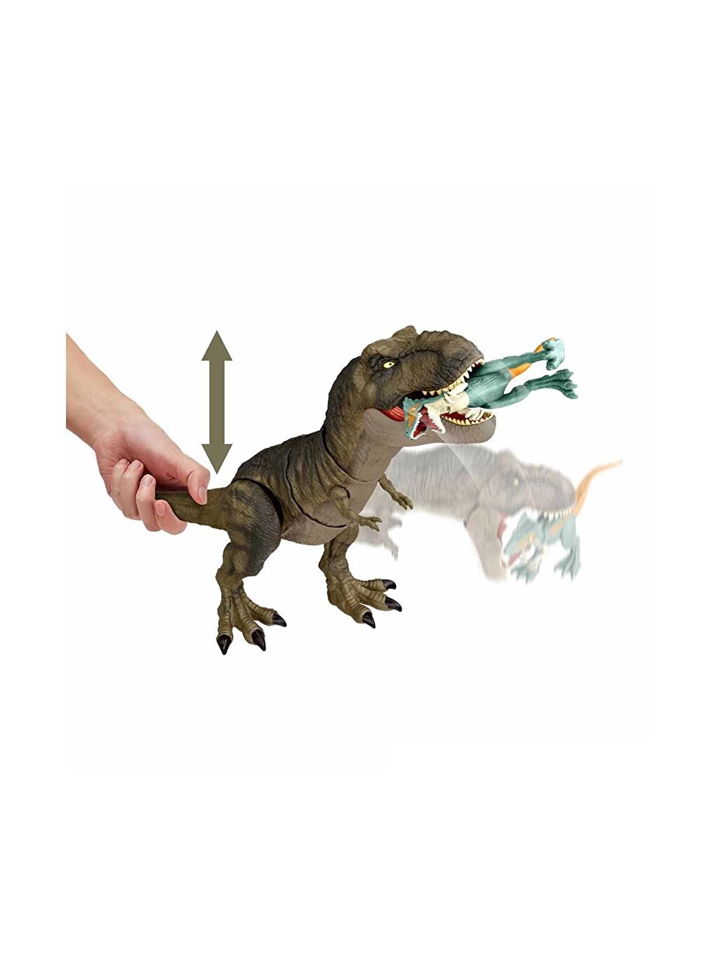 Jurassıc World Karışık Güçlü Isırıklar Dinozor Figürü - 1