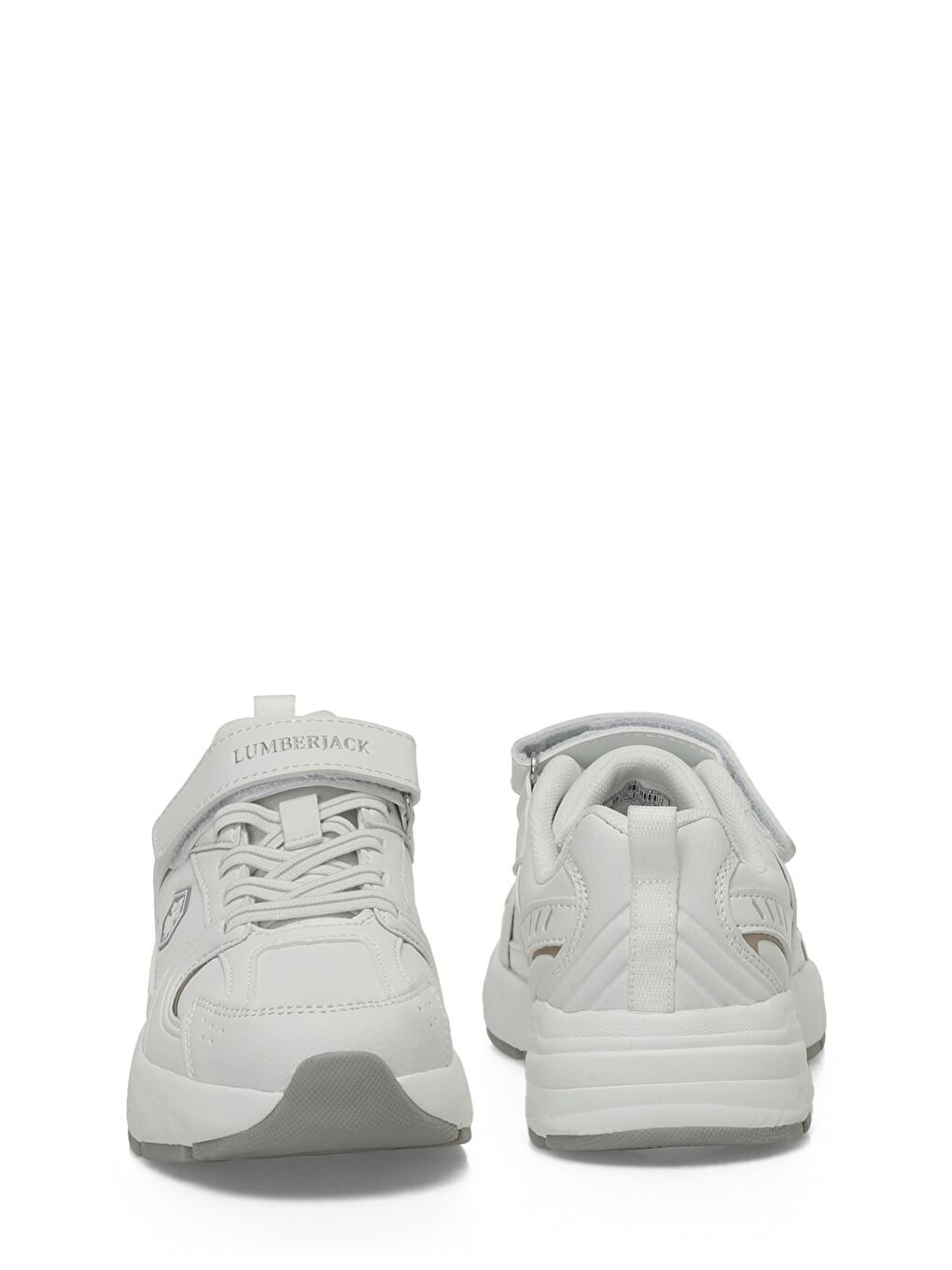 POL PU JR 5PR Beyaz Kız Çocuk Spor Ayakkabı-4