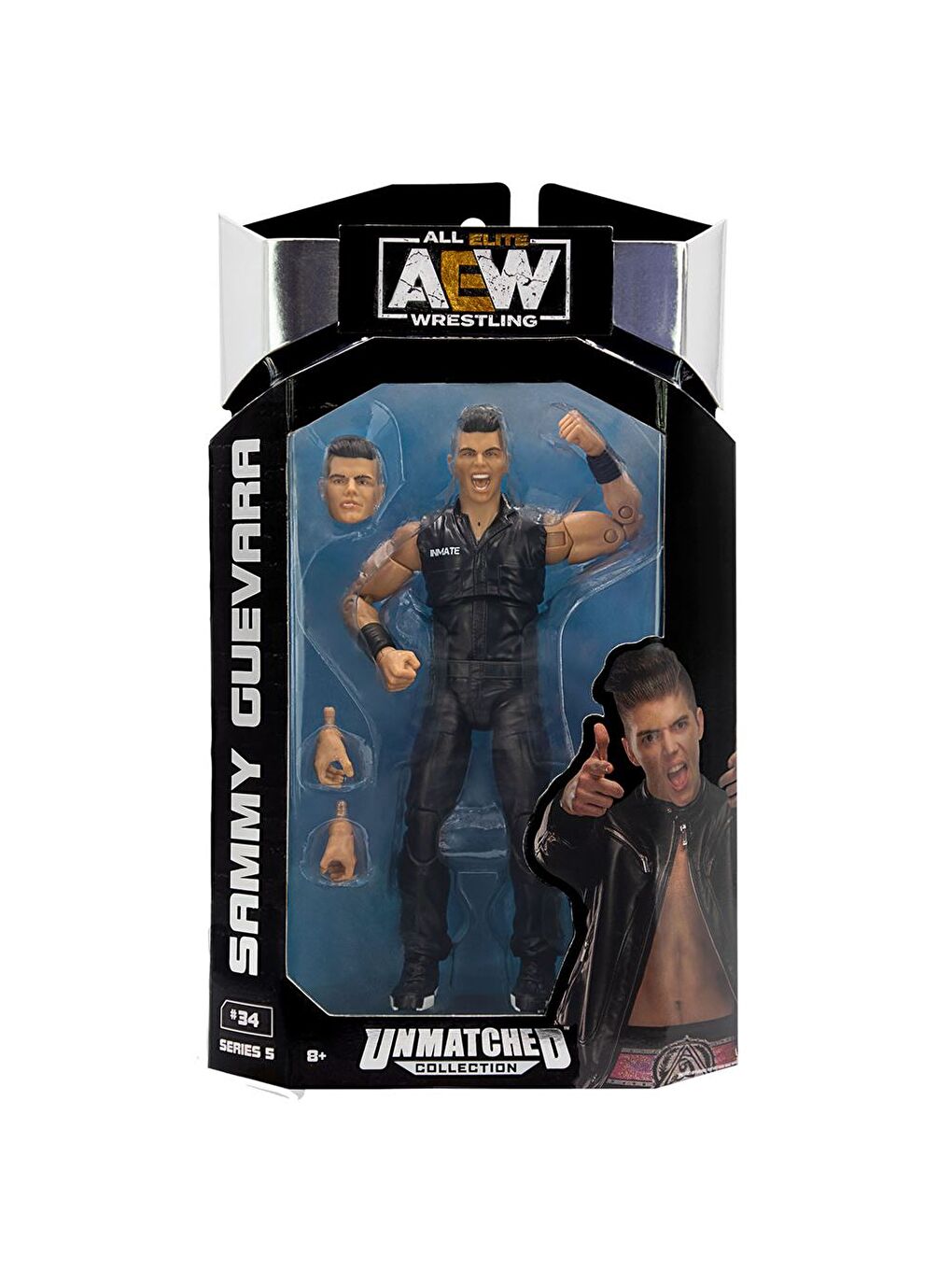 AEW Karakterleri Model Aksiyon Figürler S5 Sammy Guevara 34-4