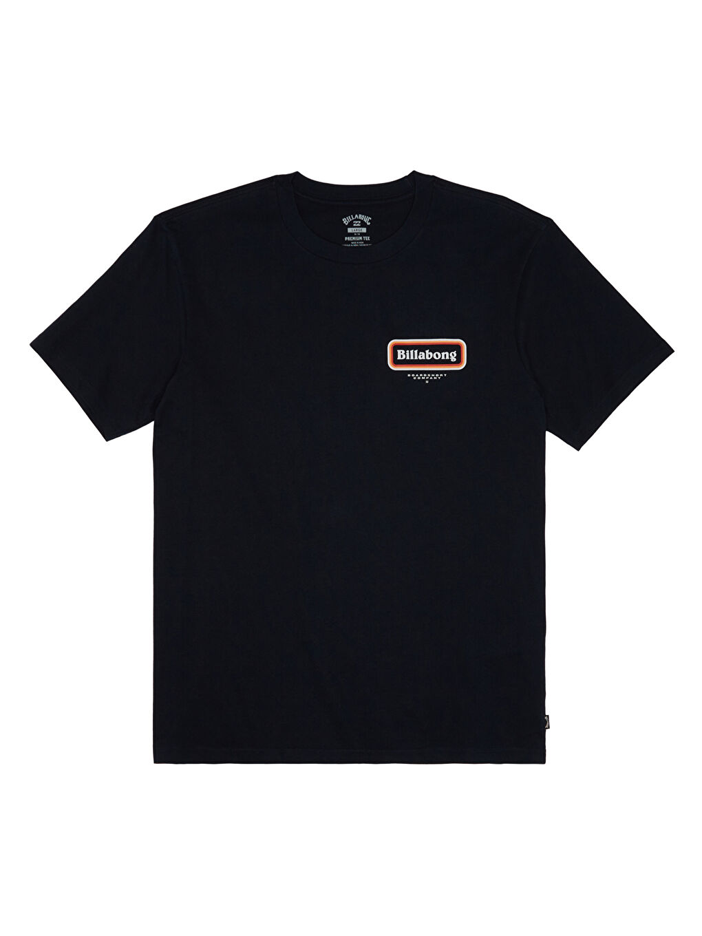 Lacivert Walled Tees Erkek Mavi Tişört-1