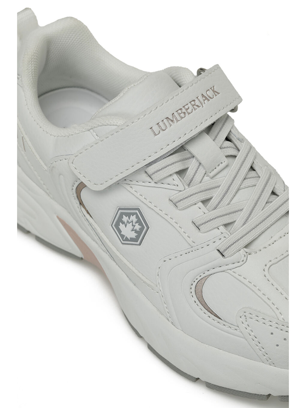 POL PU JR 5PR Beyaz Kız Çocuk Spor Ayakkabı-6