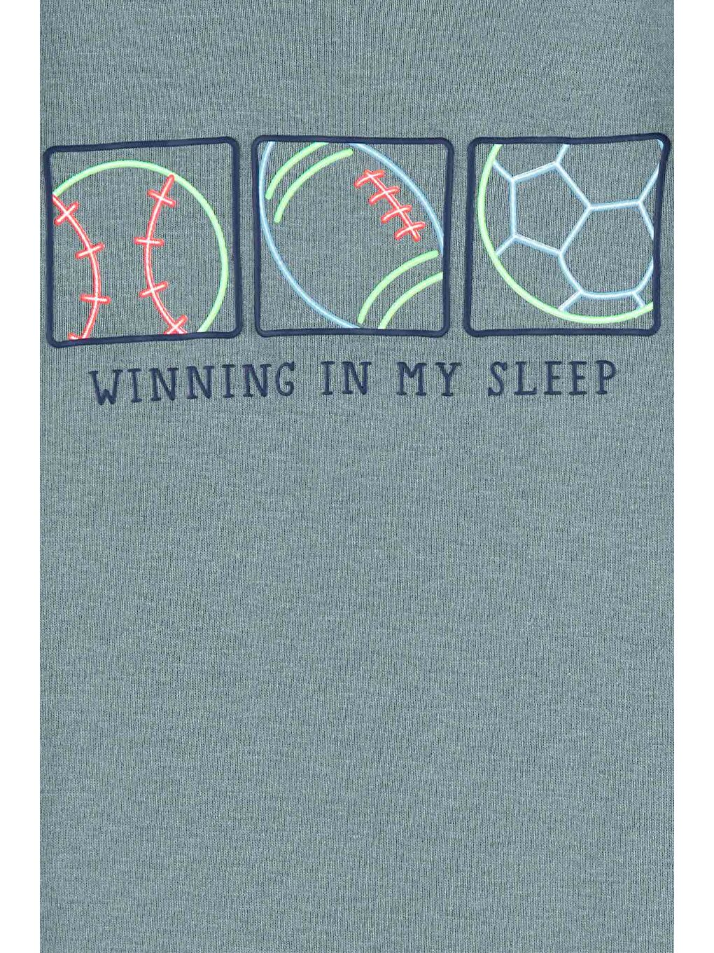 Karışık Küçük Erkek Çocuk Pijama Set 4'lü Paket-1