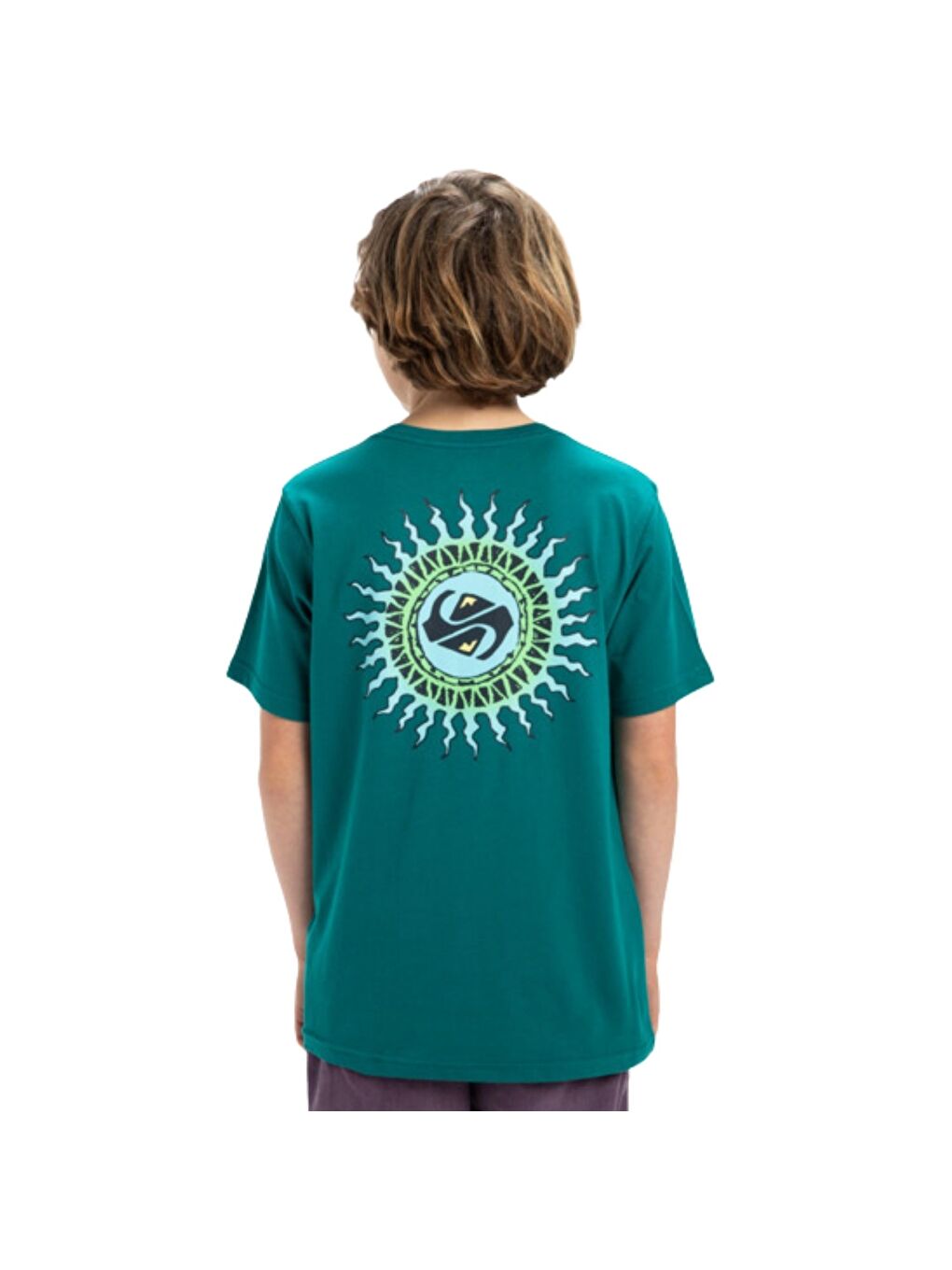 Yeşil Ev Beach Blast Yth Erkek Çocuk Tişört-3