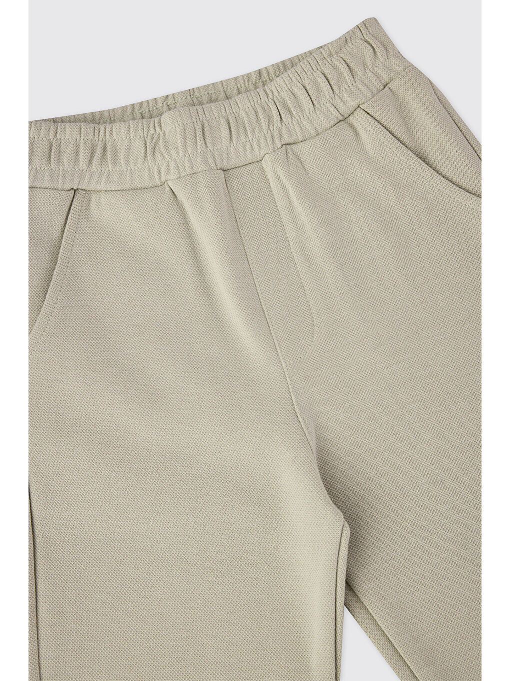 Erkek Çocuk Örme Açık Yeşil Pantolon-5