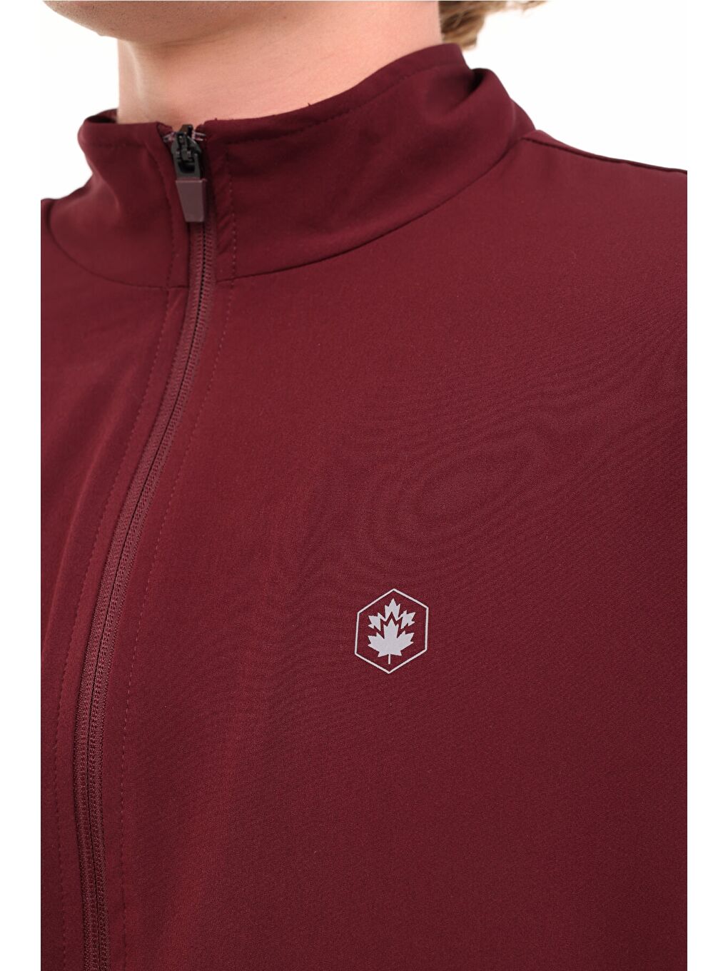 M-BS04 WOVEN T.SUIT 5PR Bordo Erkek Eşofman Takımı-2