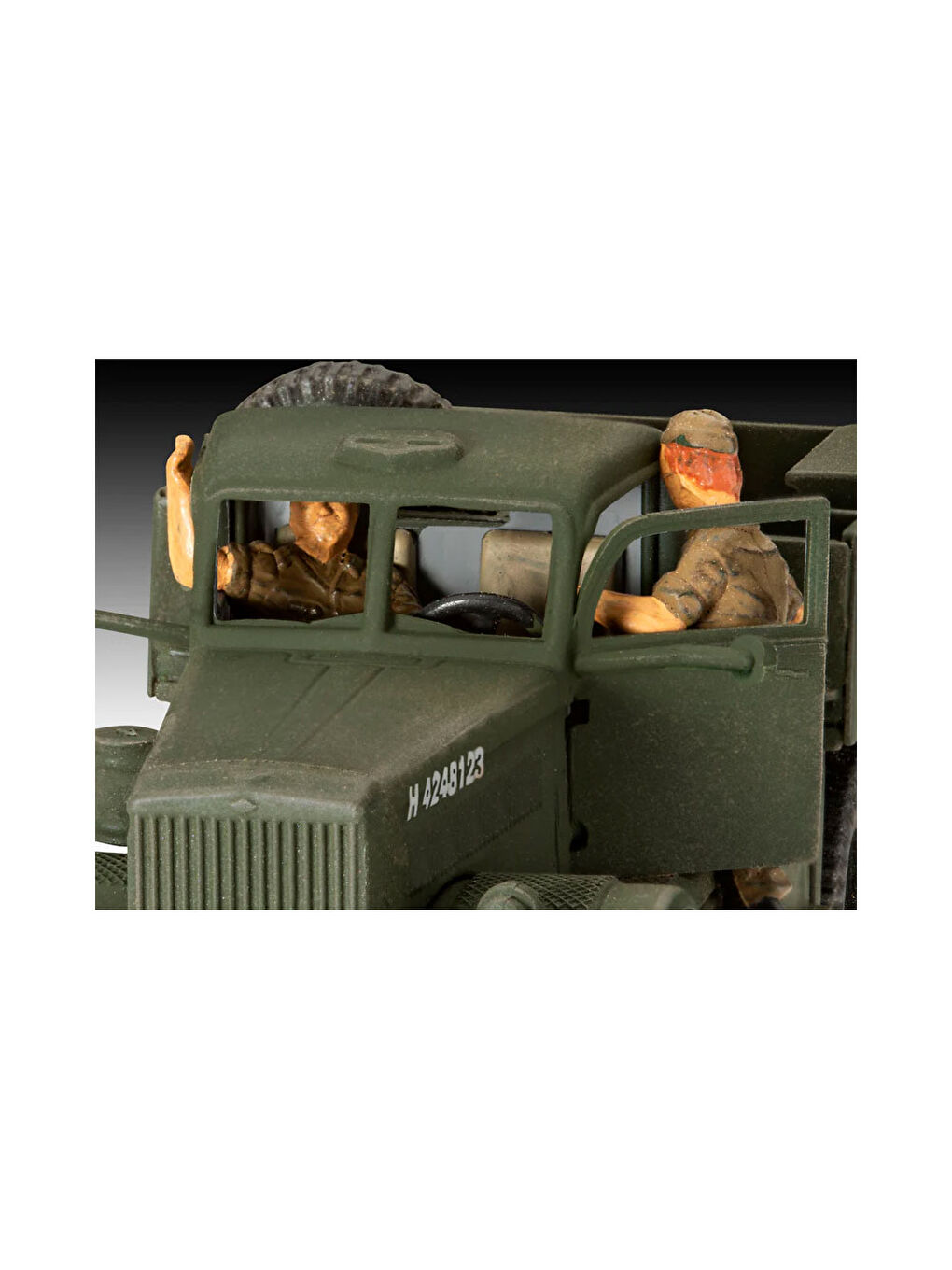 Maket Model Kit Askeri Araçlar M19 Tank Transporter 3364-1