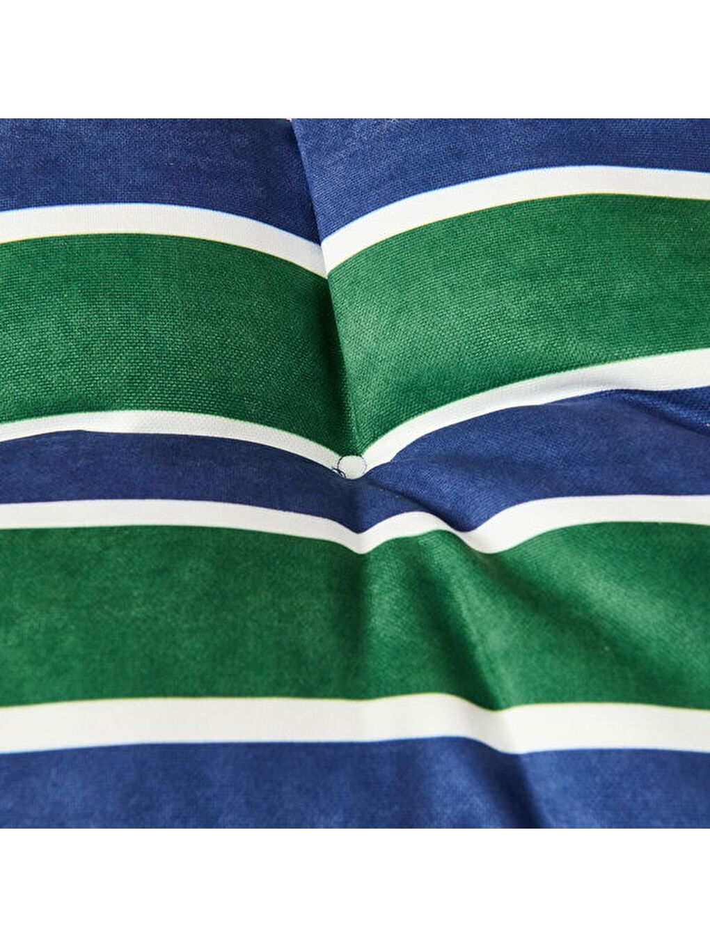 Soft Liv Yer Minderi - Yeşil / Lacivert - 50x50x14 cm-2