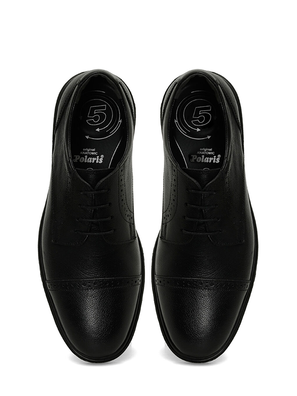 102128.M 4PR Siyah Erkek Ayakkabı-3