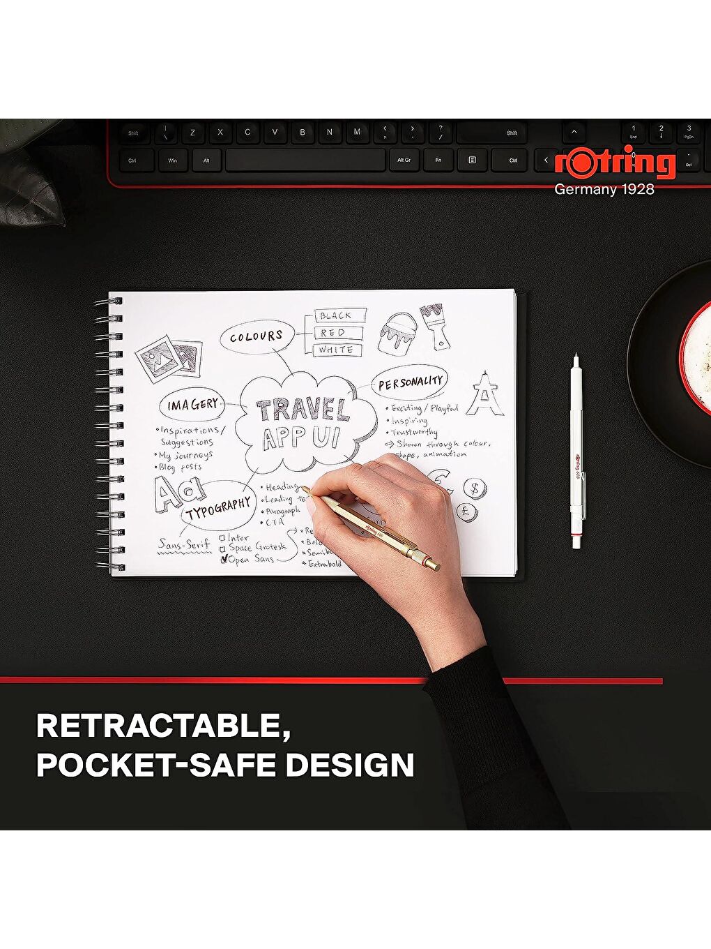 600 Tükenmez Kalem İnci Beyaz 2183890-2