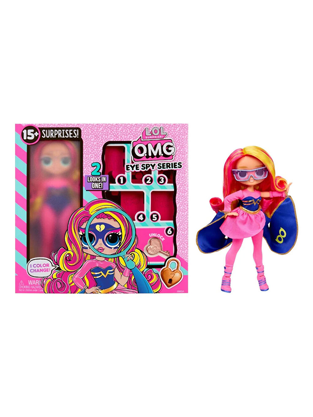 OMG Tatlı Casus Bebekleri Süper Kahraman Sabrina Sky Bebeği 542667