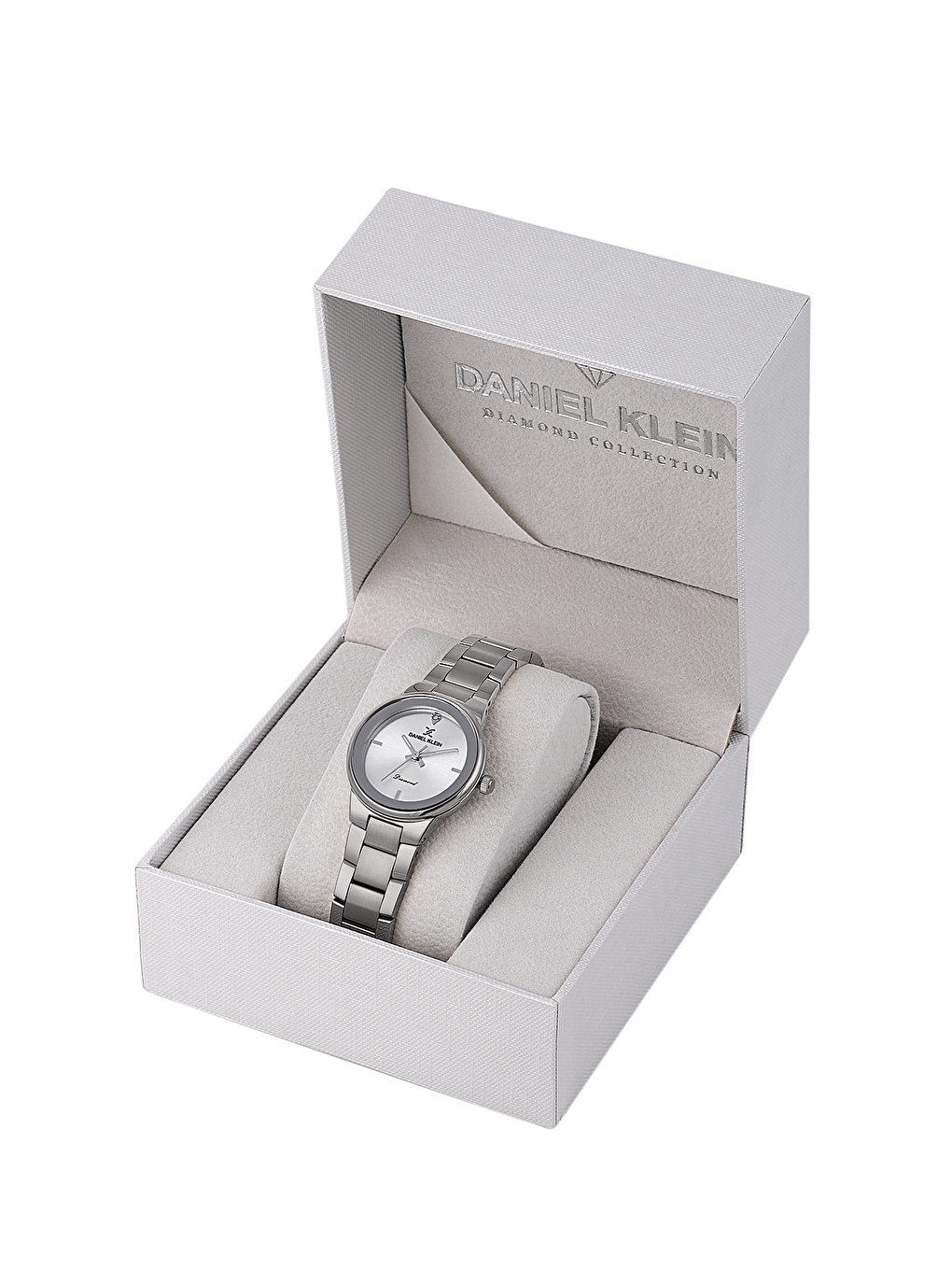 Gri DK.1.14136-1 Diamond Kadın Kol Saati