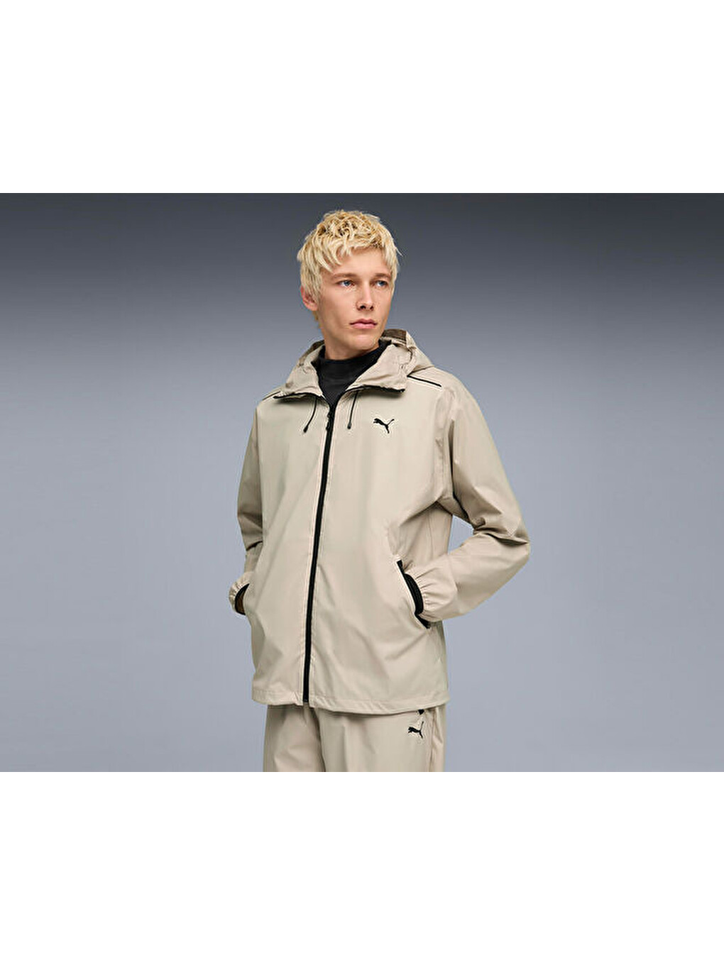 Pumatech Track Jacket Erkek Günlük Ceket 63441961 Gri-2